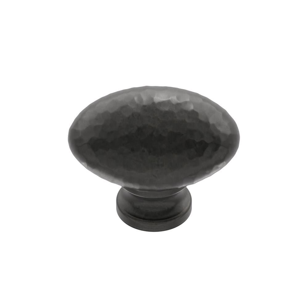 Ashley Norton H118 Hammered Egg Knob in Dark Bronze