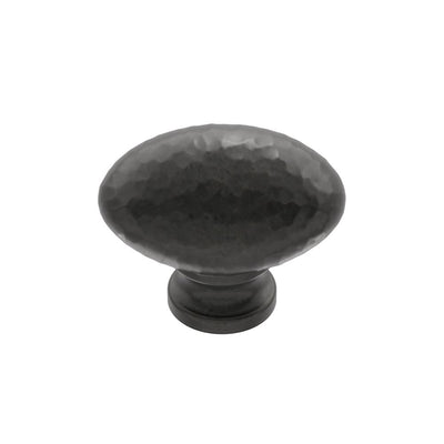 Ashley Norton H118 Hammered Egg Knob in Dark Bronze