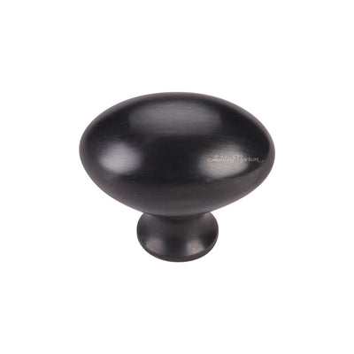 Ashley Norton MT0118 Egg Knob in Dark Oil Rubbed