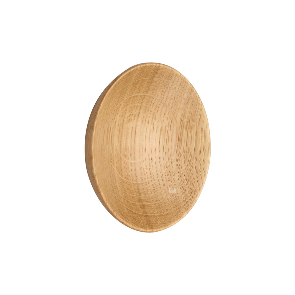 Ashley Norton MN4328 Round Concave Knob in Oak