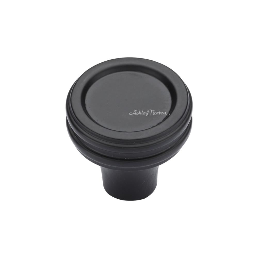 Ashley Norton 3125 Mateo Knob in Matte Black
