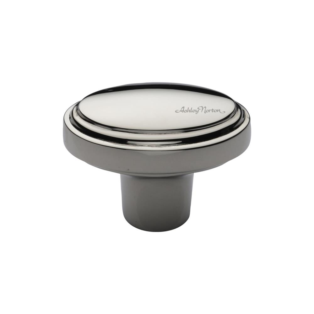 Ashley Norton MT3975 Oval Cabinet Knob in Polished Nickel