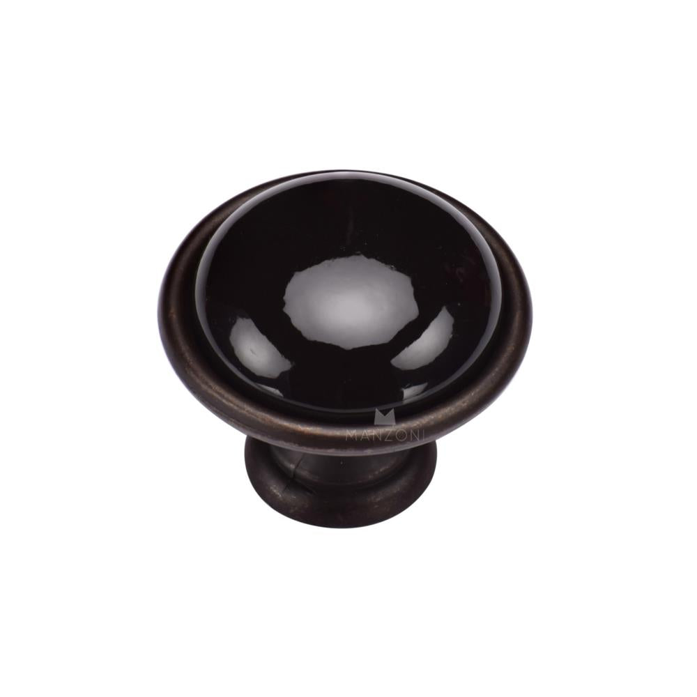 Ashley Norton MB4316 Dome Knob in Lacquered Bronze