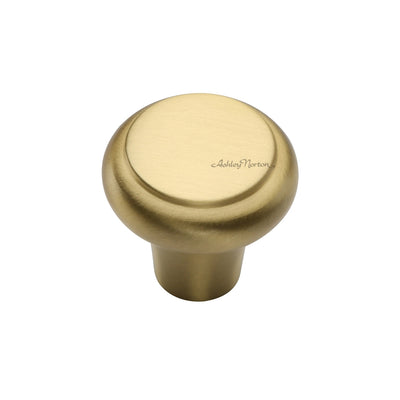 Ashley Norton MT3990 Newport Knob in Satin Brass
