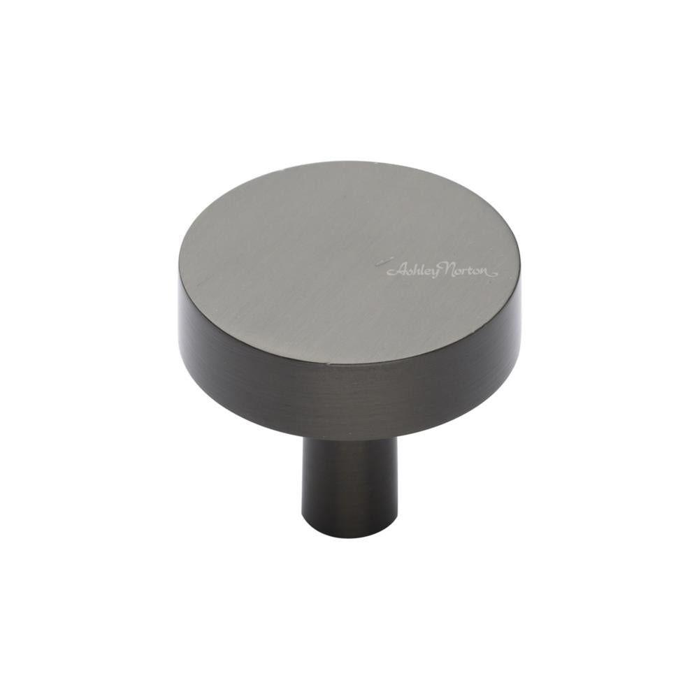 Ashley Norton MT3880 Helios Cabinet Knob in Flat Black