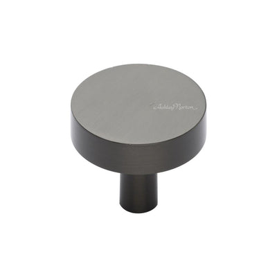 Ashley Norton MT3880 Helios Cabinet Knob in Flat Black