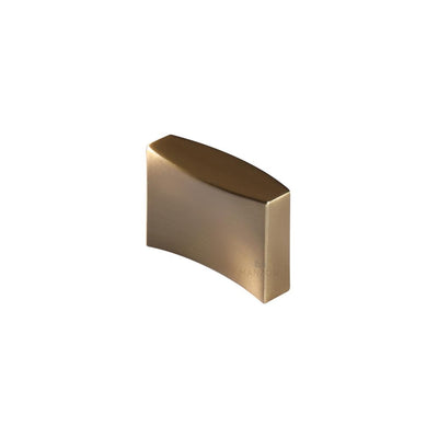 Ashley Norton MC2796 Leaf Knob in Satin Brass