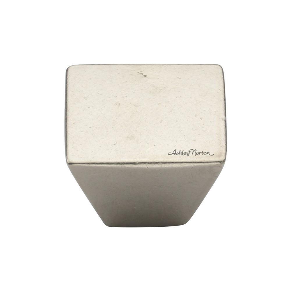 Ashley Norton 3191 Square Cone Knob in White Bronze