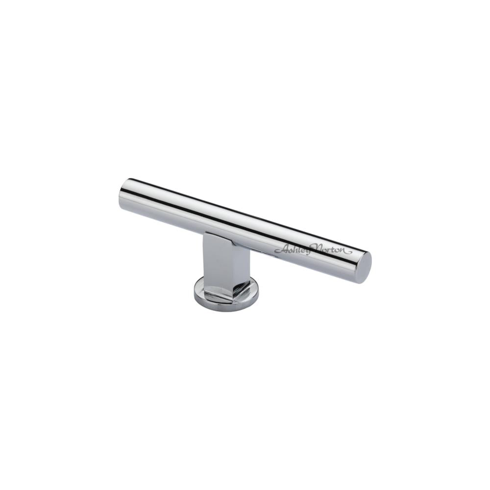 Ashley Norton Mt0365 Gallery Pull Cabinet Knob in Polished Chrome