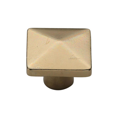 Ashley Norton 390 Pyramid Knob in Natural Bronze