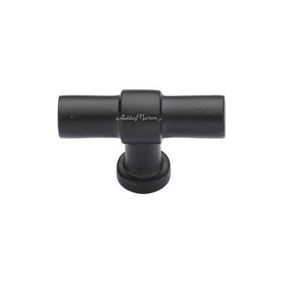 Ashley Norton 3431 Bar Knob Pull in Matte Black