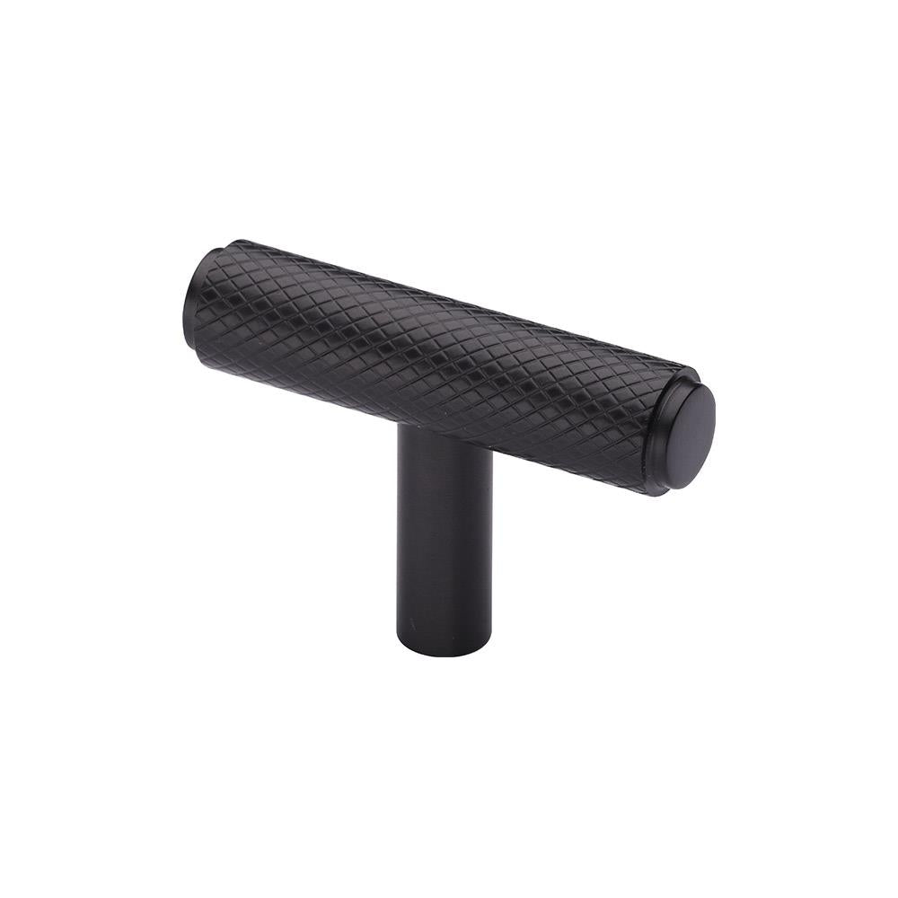 Ashley Norton MT4415 Knurled T-Bar Cabinet Knob in Dark Oil Rubbed