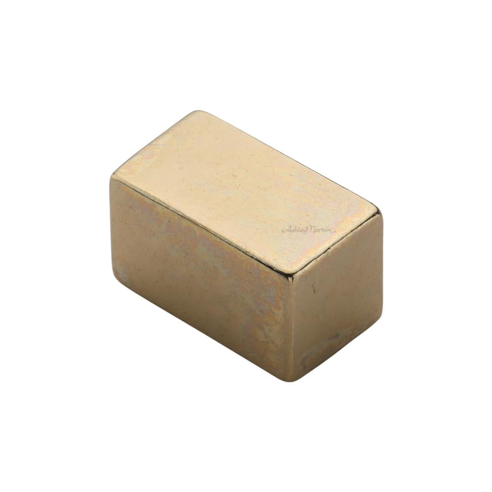 Ashley Norton 3892 Cube Cup Knob in Natural Bronze