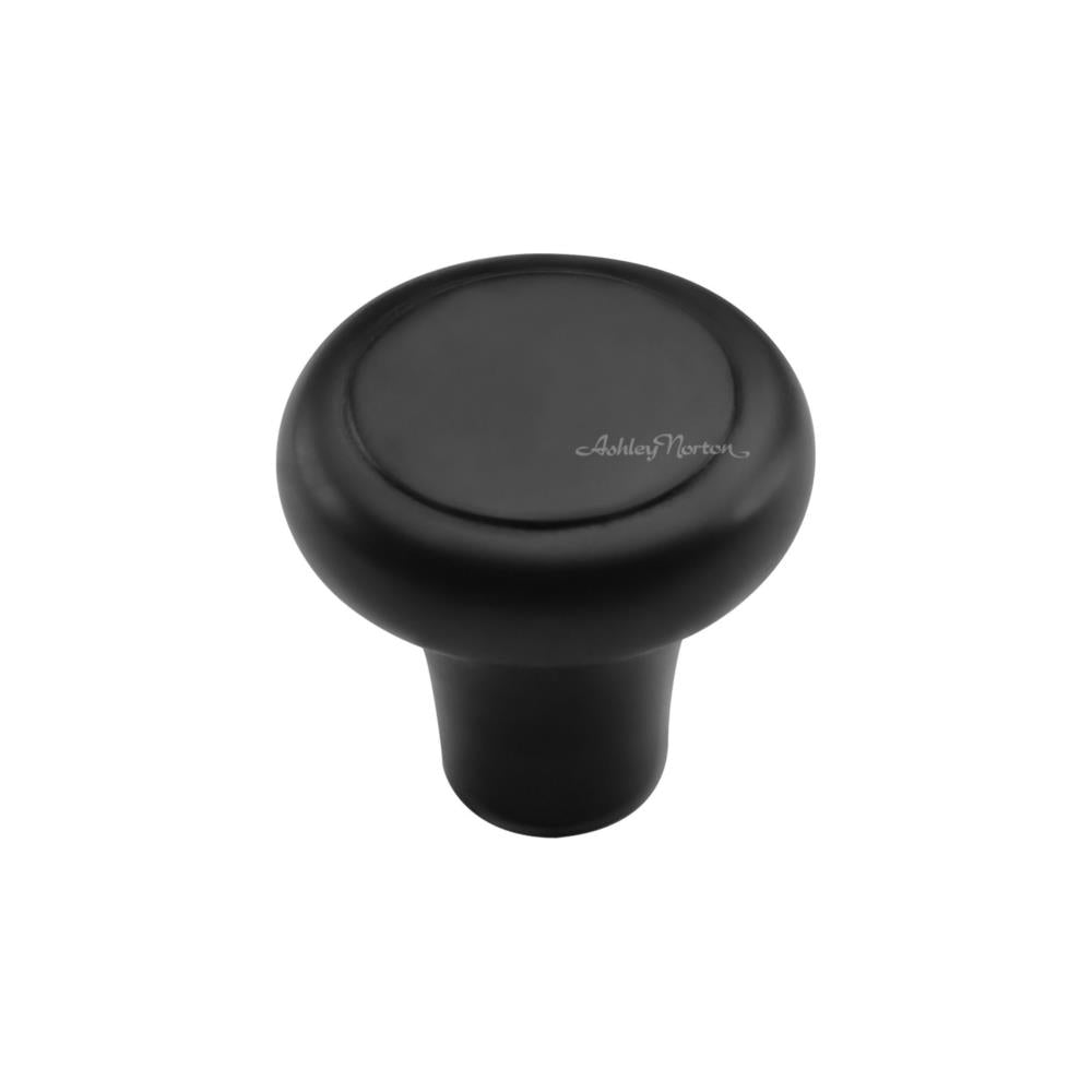 Ashley Norton MT3990 Newport Knob in Flat Black