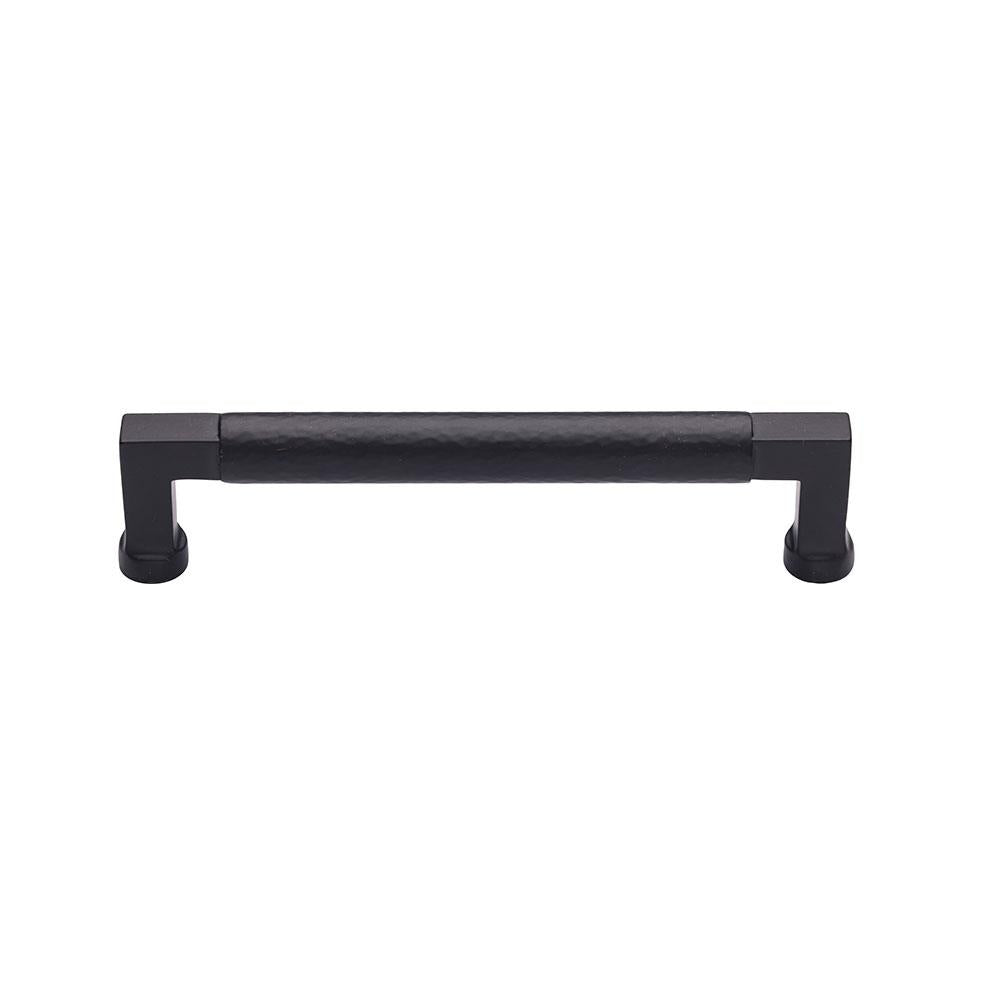 Ashley Norton MK0312 Hammered Bauhaus Cabinet Pull in Flat Black