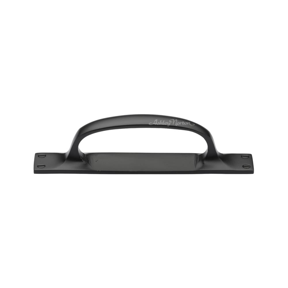 Ashley Norton 1142 Traditional Pull on Plate in Matte Black