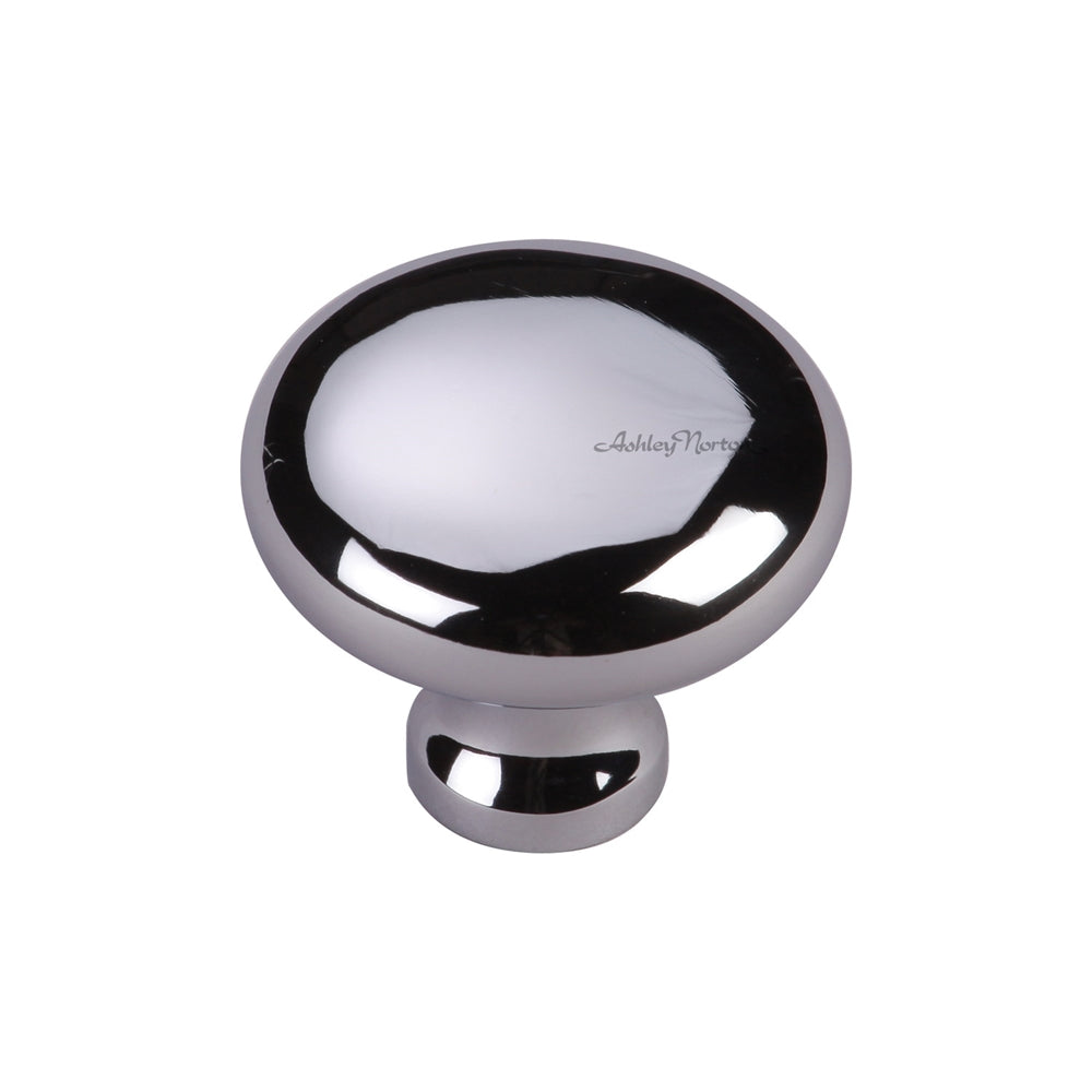 Ashley Norton MT0117 Round Knob in Polished Chrome