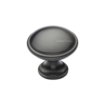 Ashley Norton MT3950 Adria Cabinet Knob in Flat Black