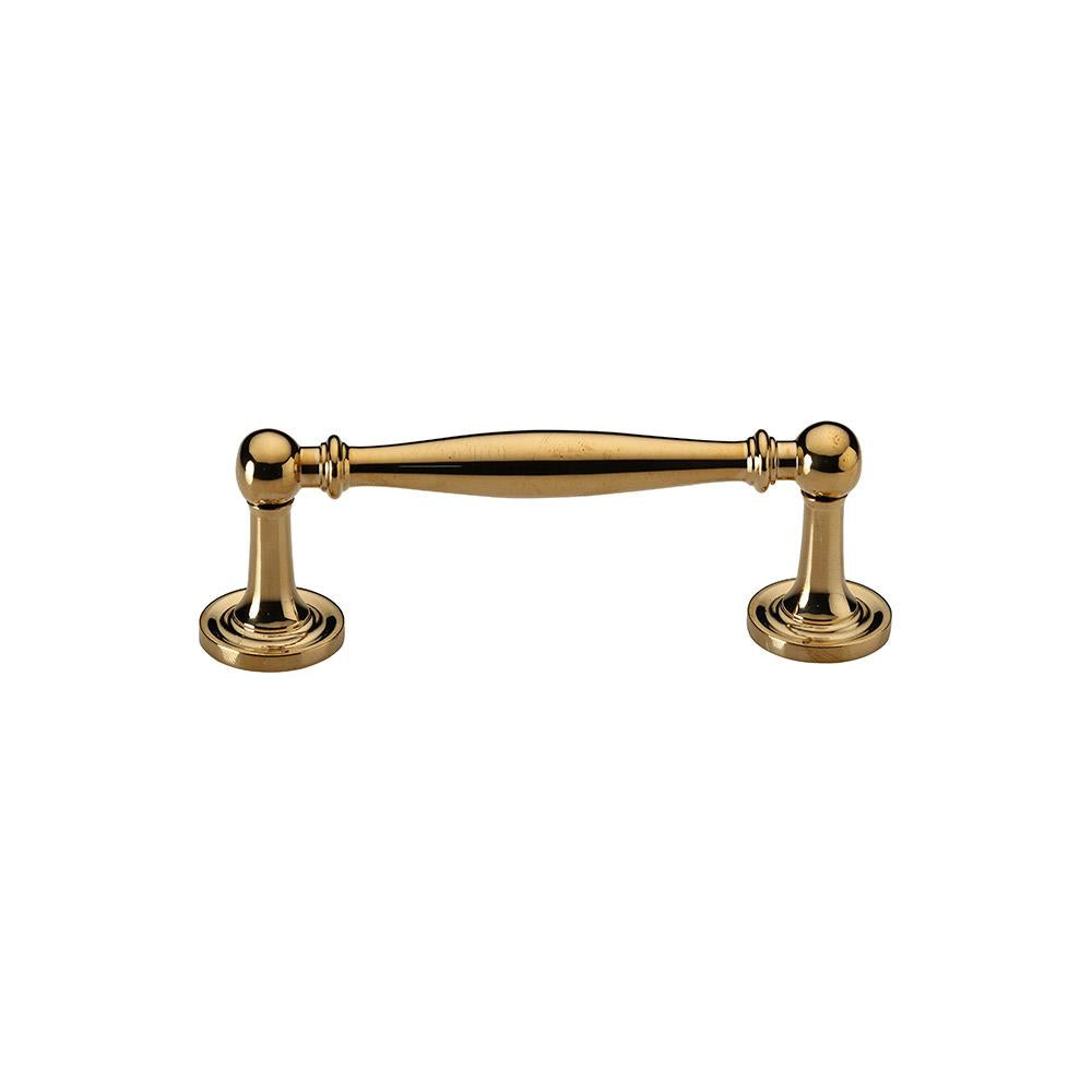 Ashley Norton MT4370 Rhode Pull in Unlacquered Brass