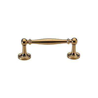 Ashley Norton MT4370 Rhode Pull in Unlacquered Brass