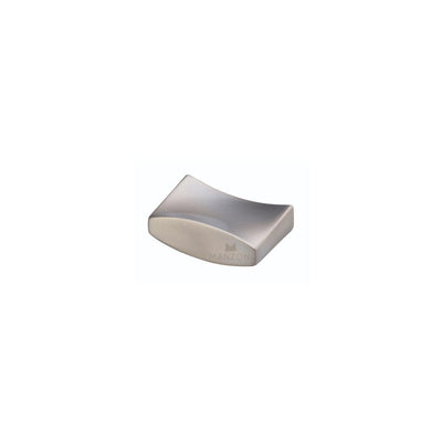Ashley Norton MC2796 Leaf Knob in Satin Nickel