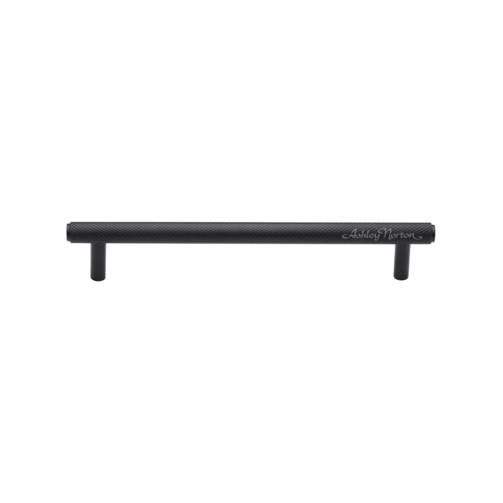 Ashley Norton MT4458 Basel Knurled Pull in Dark Oil Rubbed