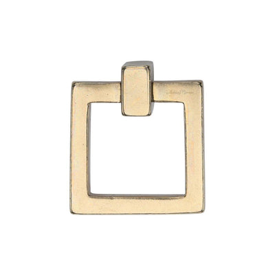 Ashley Norton 6355 Square Drop Pull in Natural Bronze