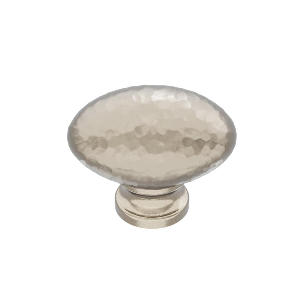 Ashley Norton H118 Hammered Egg Knob in White Bronze