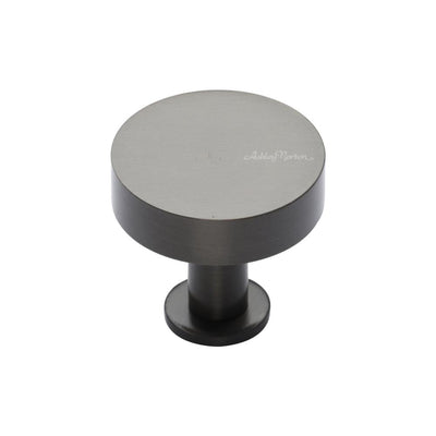 Ashley Norton MT3885 Bracknell Cabinet Knob in Flat Black