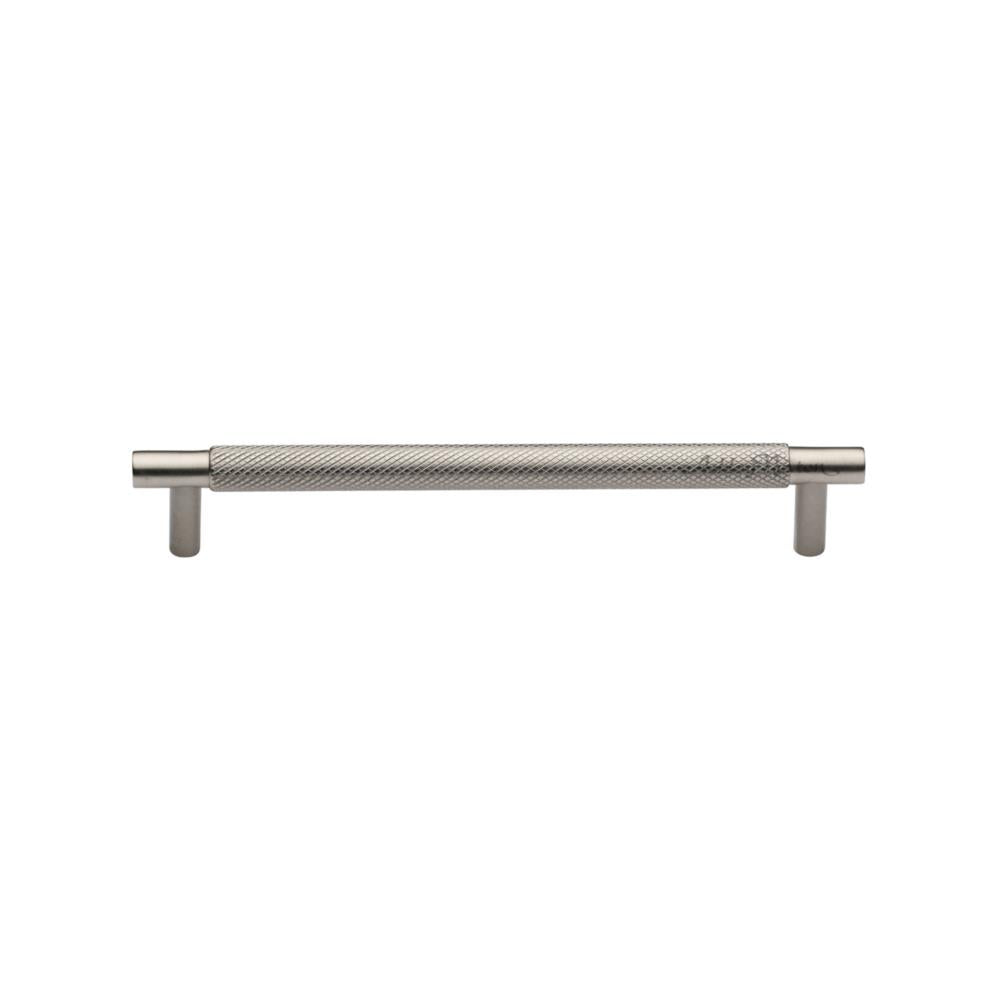 Ashley Norton MT4461 Bern Partial Knurled Pull in Satin Nickel