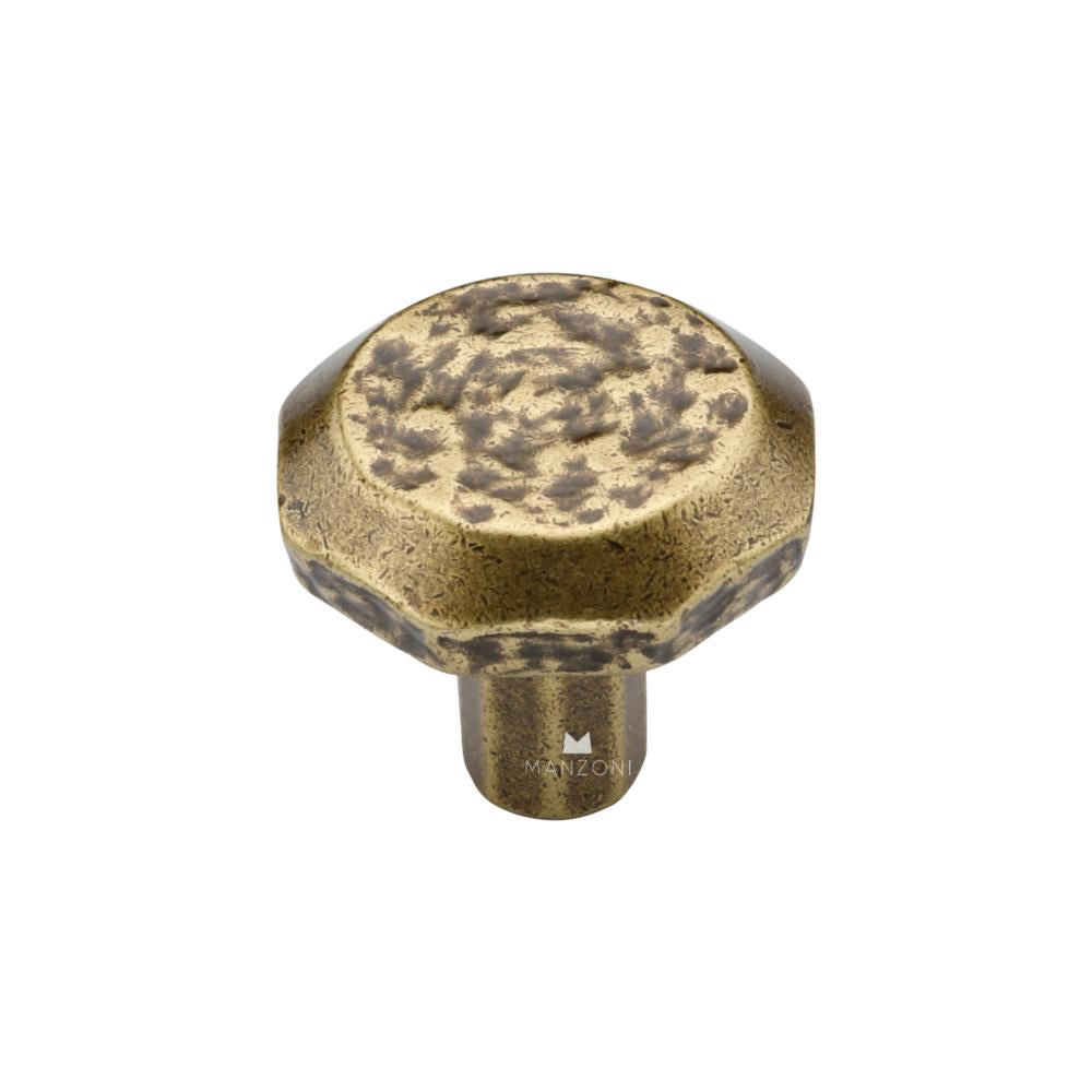 Ashley Norton MG0761 Distressed Knob in Antique Florence