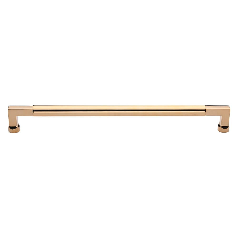 Ashley Norton V1312 Bauhaus Appliance Pull in Unlacquered Brass