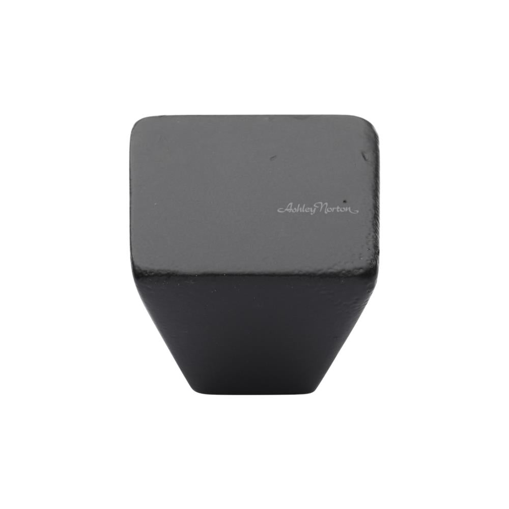 Ashley Norton 3191 Square Cone Knob in Matte Black