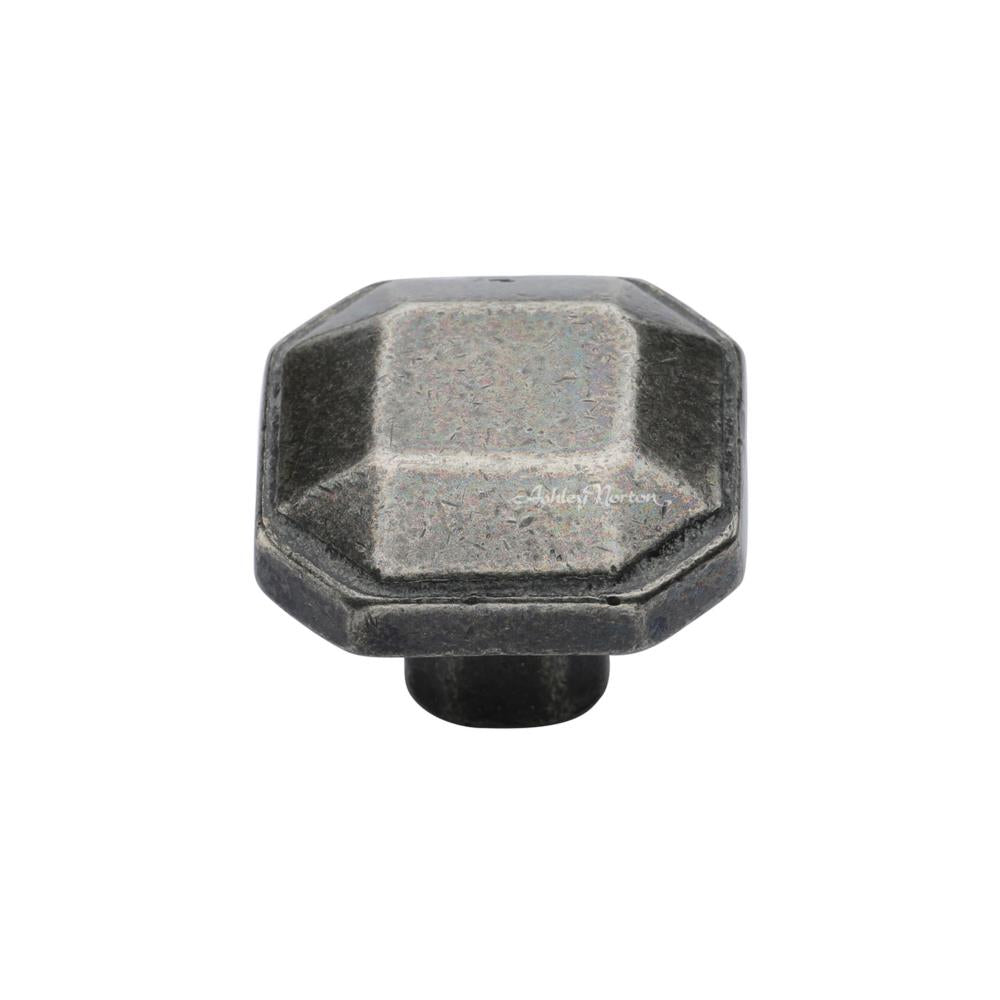 Ashley Norton 3735 Jewelled Knob in Medium White Bronze