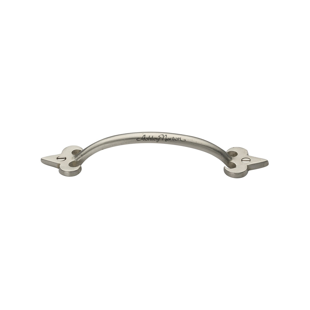 Ashley Norton 1092 Fleur-de-Lis Pull in White Bronze