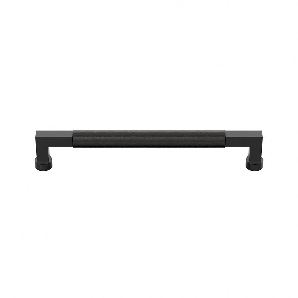 Ashley Norton H1312 Hammered Bauhaus Appliance Pull in Matte Black