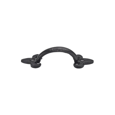 Ashley Norton 1092 Fleur-de-Lis Pull in Matte Black