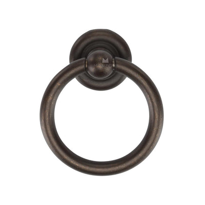 Ashley Norton MB9213 Classic Round Drop Pull in Lacquered Bronze
