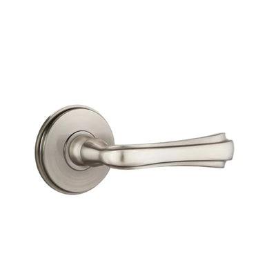 Emtek Wembley Lever with Watford Rosette in Pewter