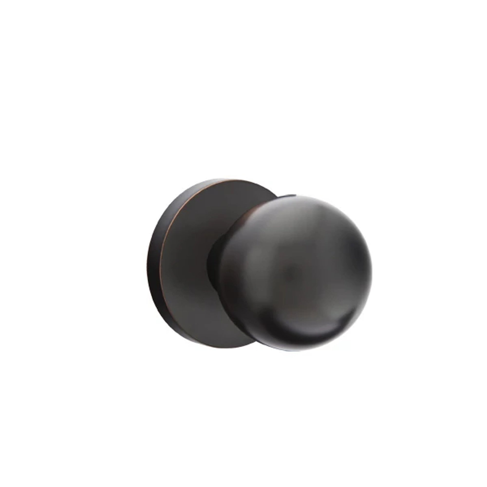 Emtek Orb Knob with Disk Rosette in Oil Rubbed Bronze