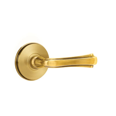 Emtek Wembley Lever with Watford Rosette in French Antique