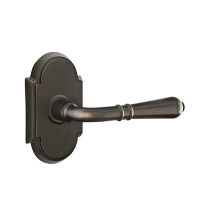 Emtek Turino Lever with #8 Rosette in Oil Rubbed Bronze