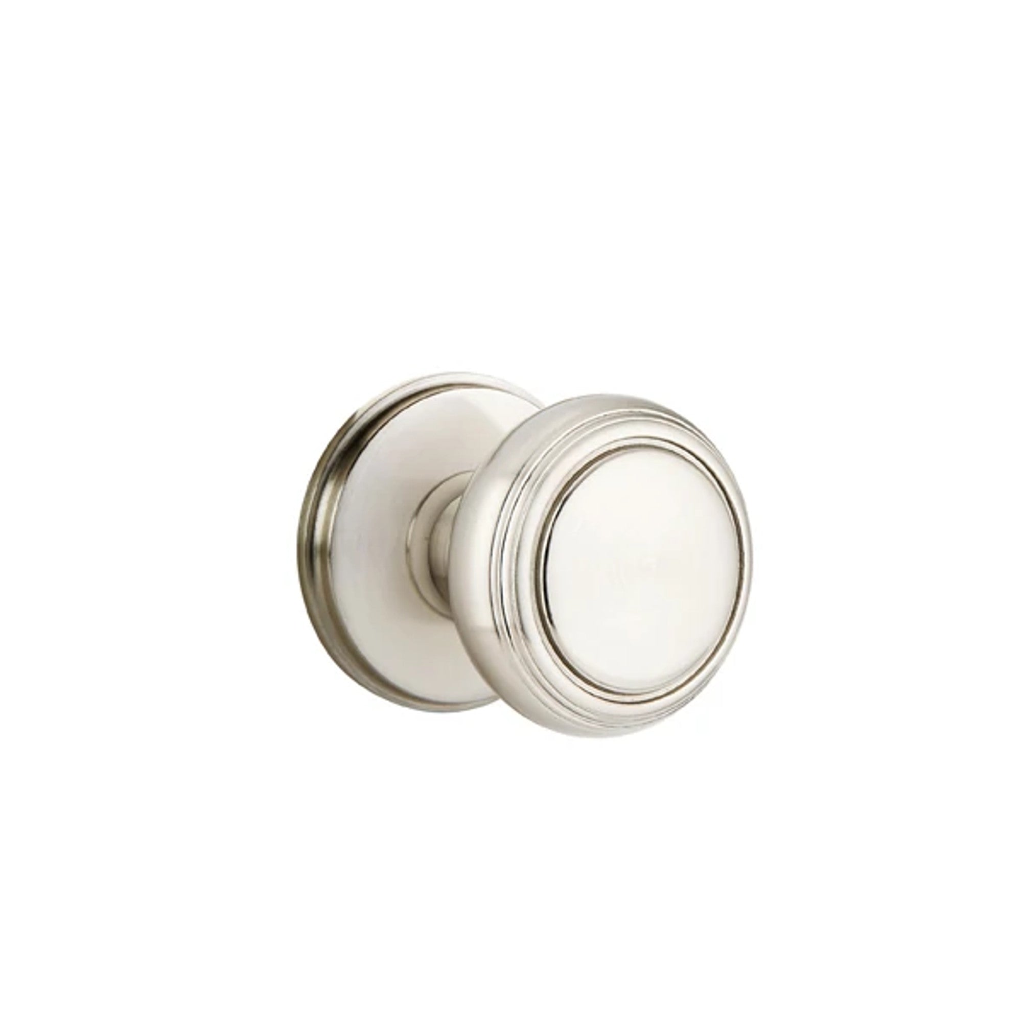 Emtek Norwich Knob with Watford Rosette in Satin Nickel