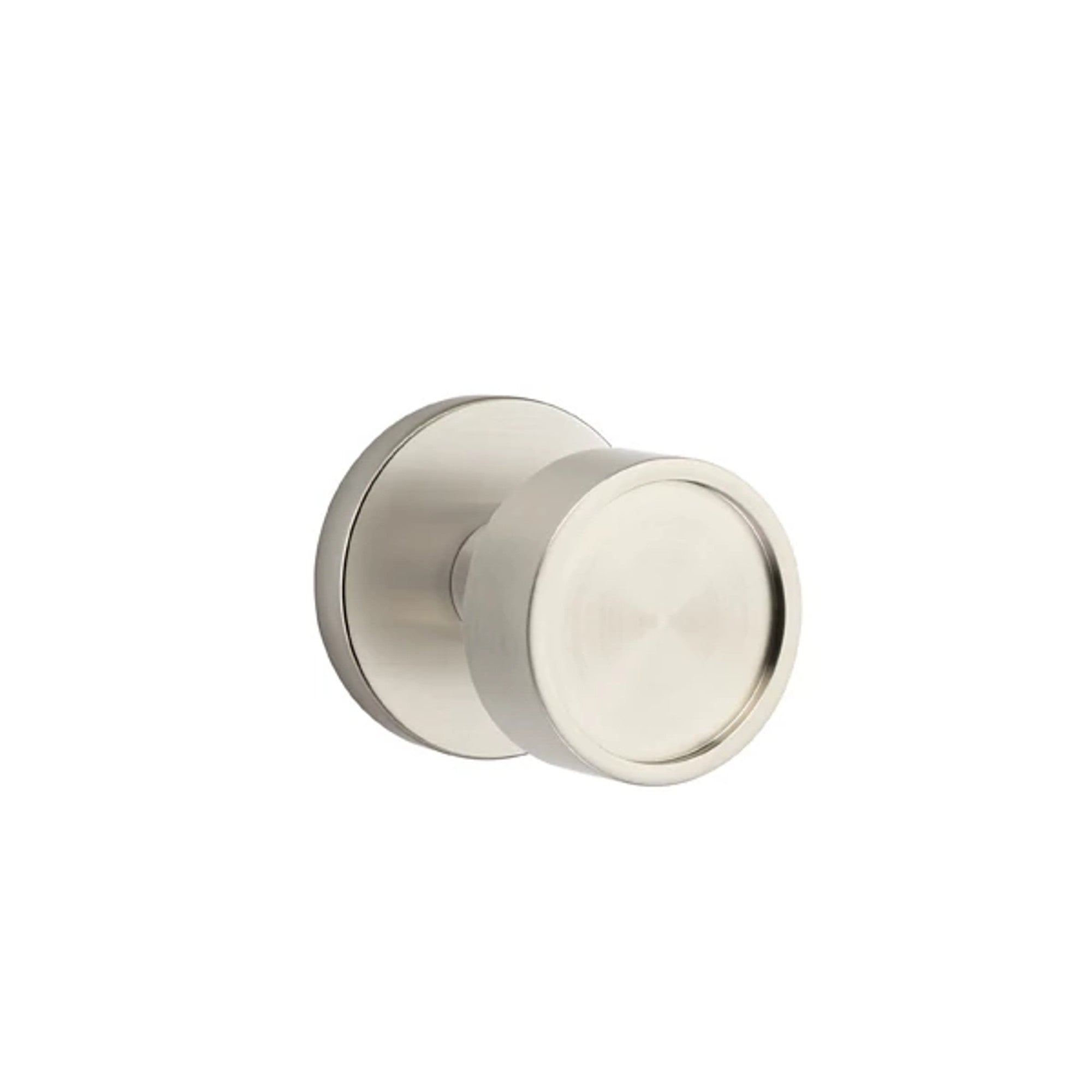 Emtek Verve Knob with Disk Rosette in Satin Nickel