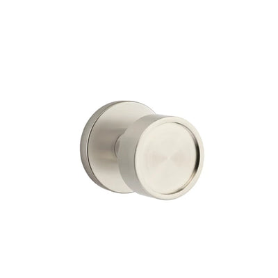 Emtek Verve Knob with Disk Rosette in Satin Nickel