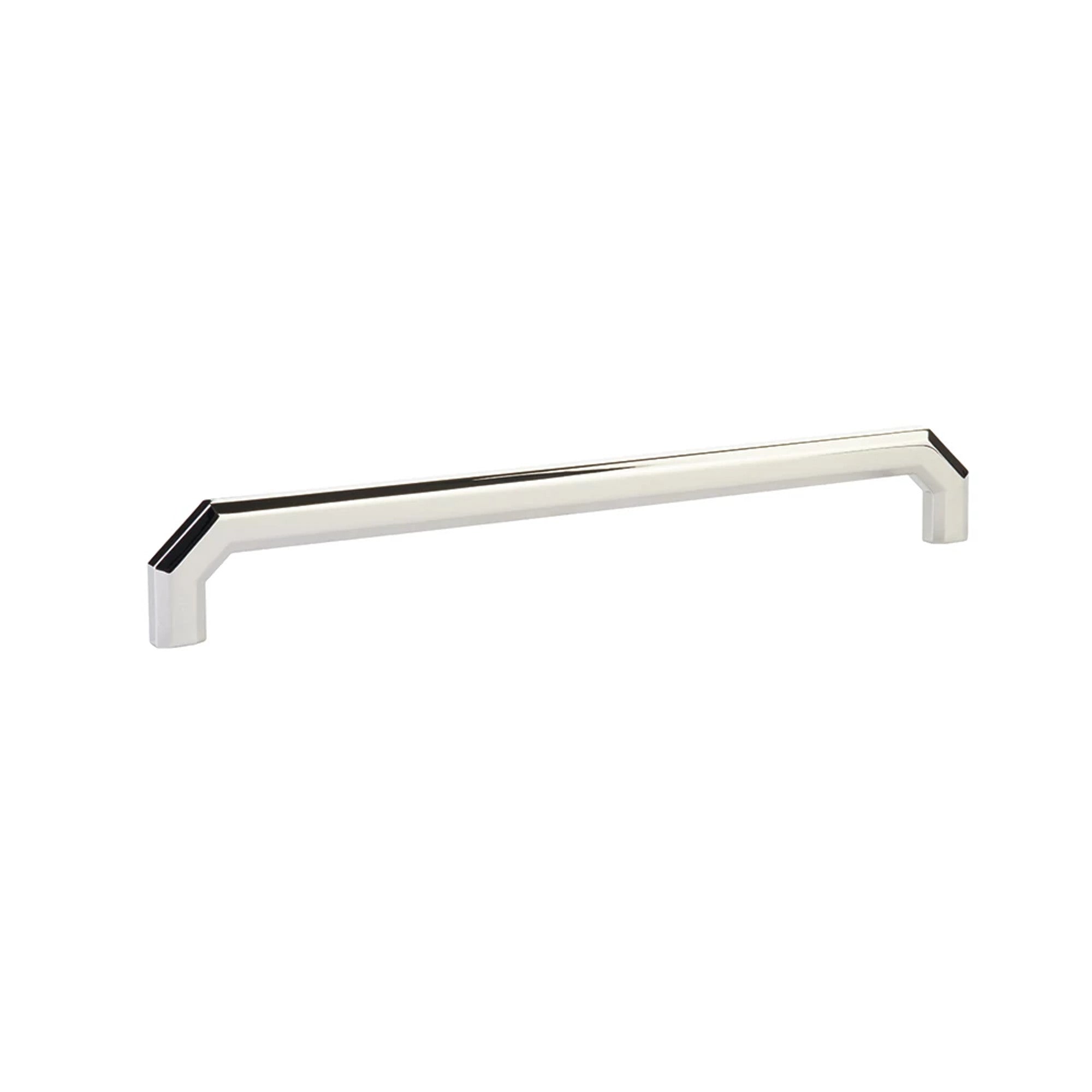 Emtek Riviera 10" C-C Pull in Polished Nickel
