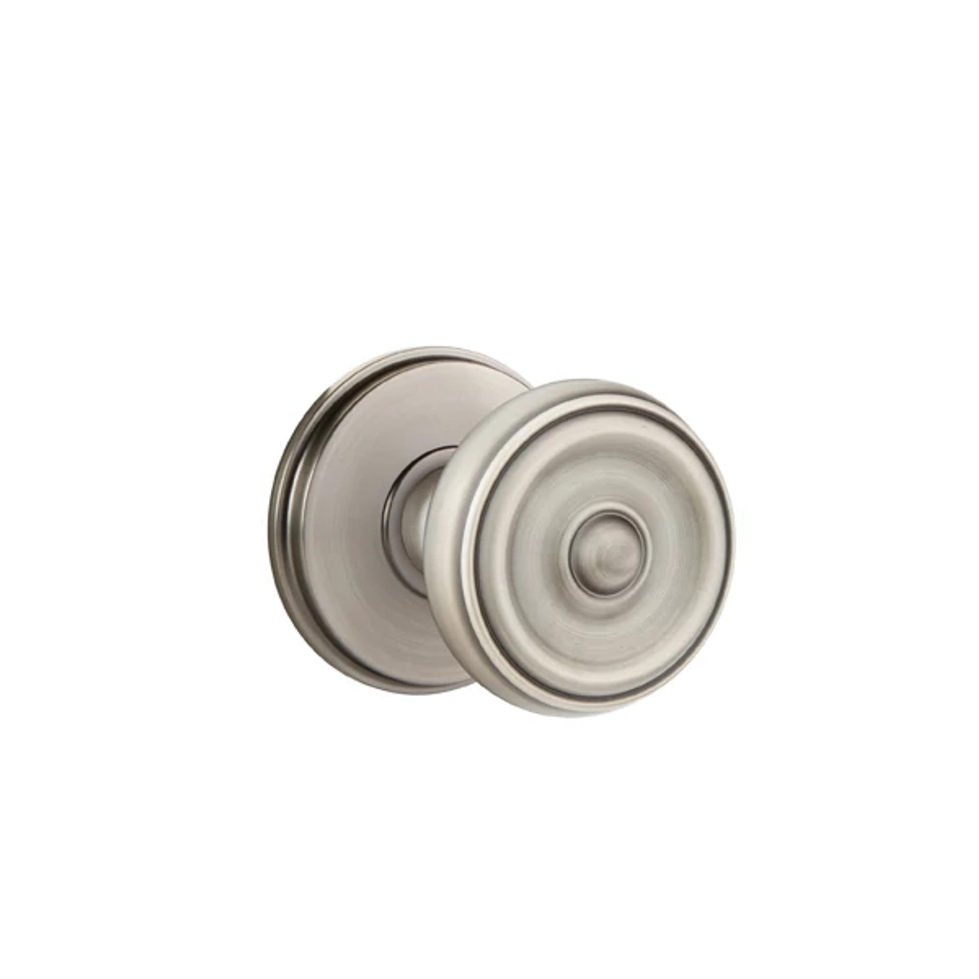 Emtek Waverly Knob with Watford Rosette in Pewter
