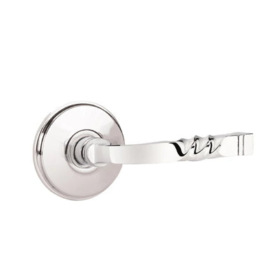 Emtek Santa Fe Lever with Watford Rosette in Polished Chrome