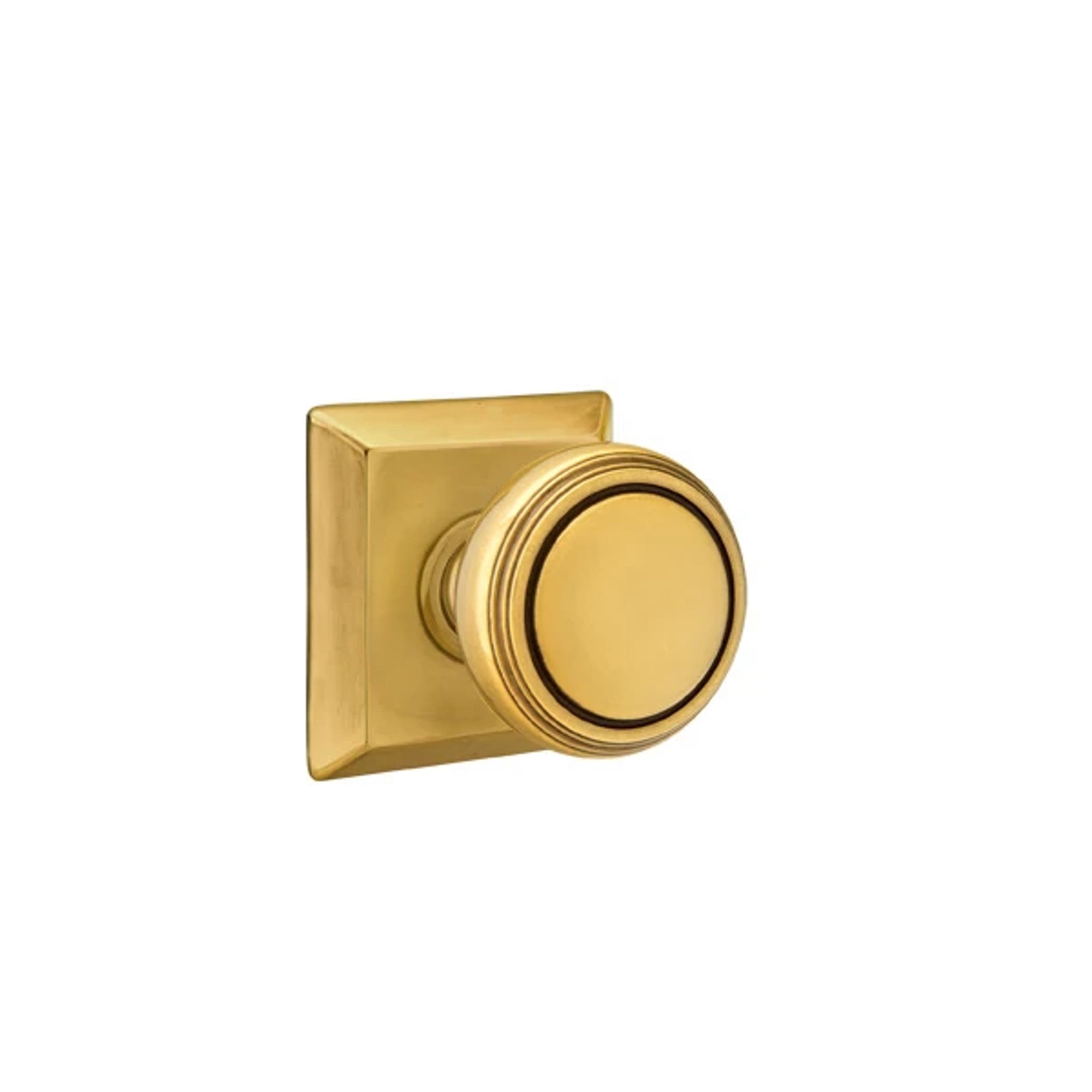Emtek Norwich Knob with Quincy Rosette in French Antique