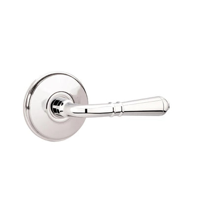 Emtek Turino Lever with Watford Rosette in Polished Chrome